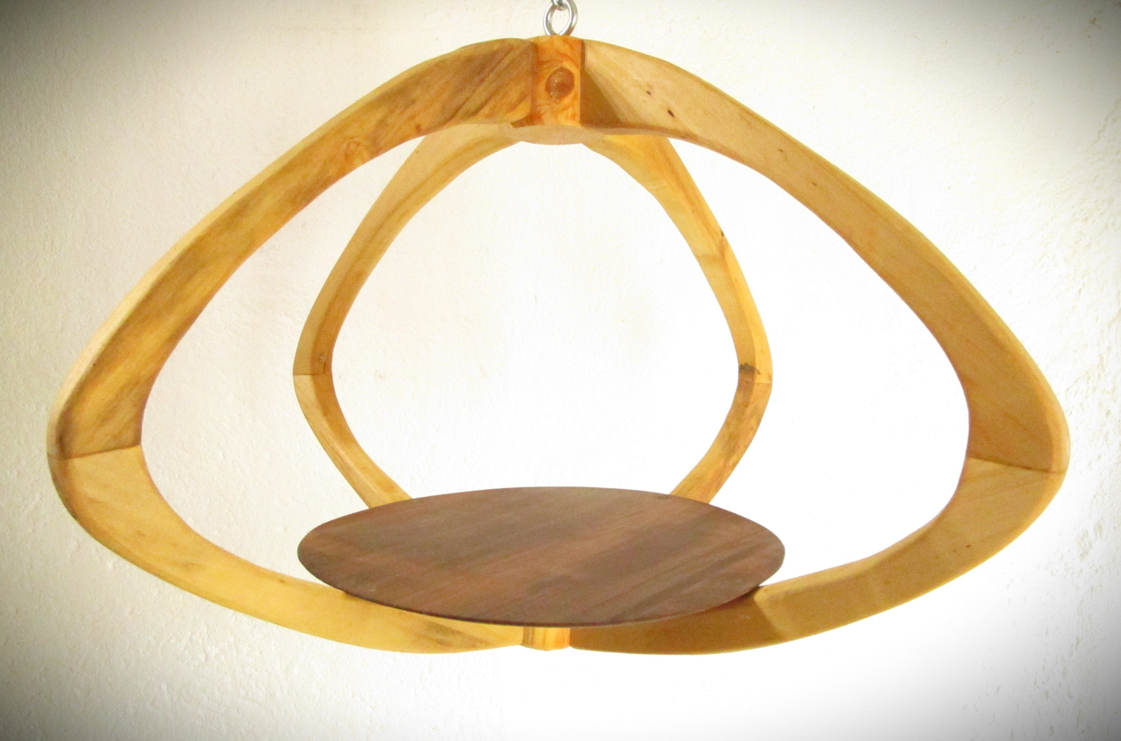 Suspension Bois Sapin - H37cm x L51cm - S003