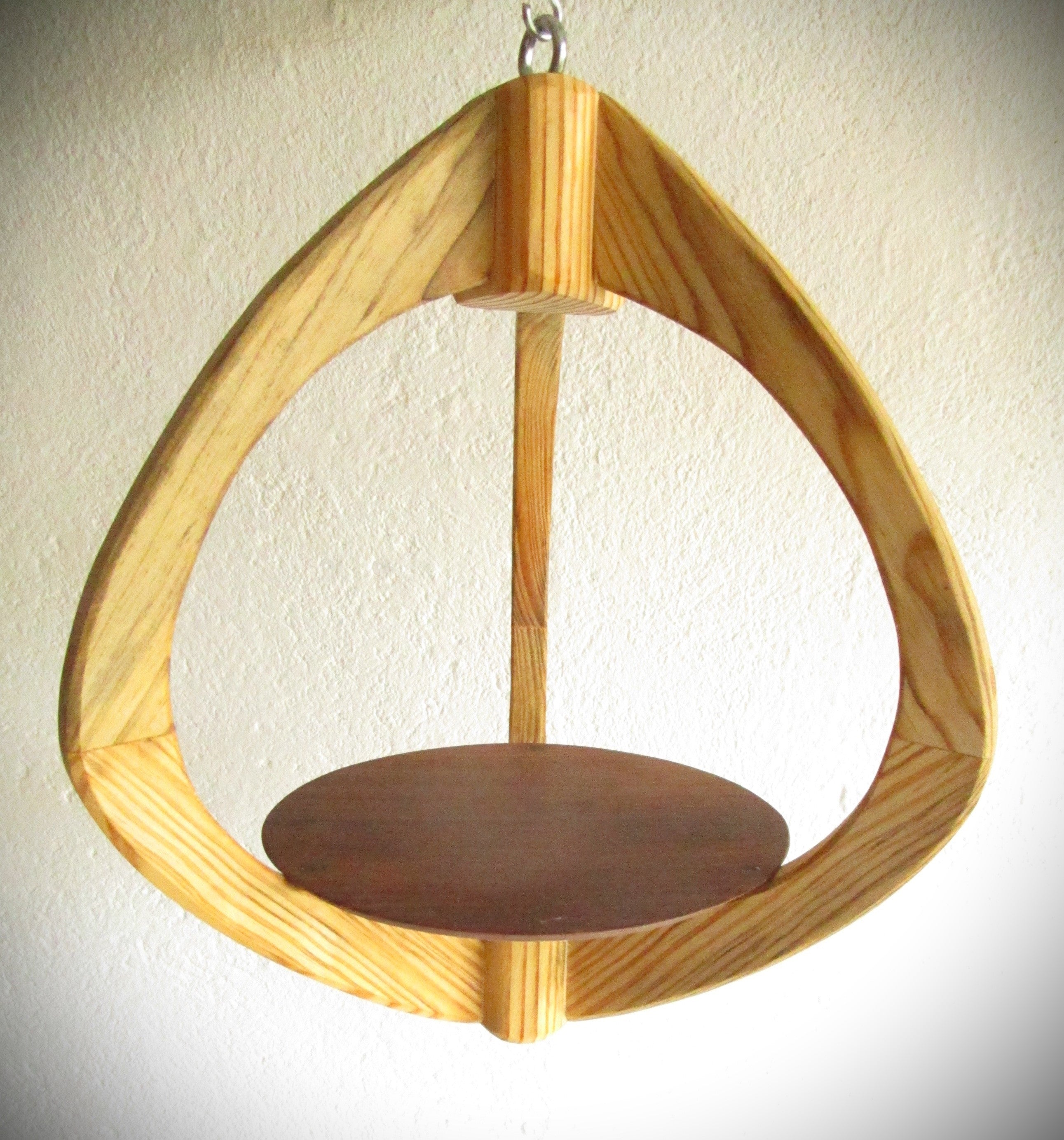 Suspension Bois - H37cm x L30cm - S005
