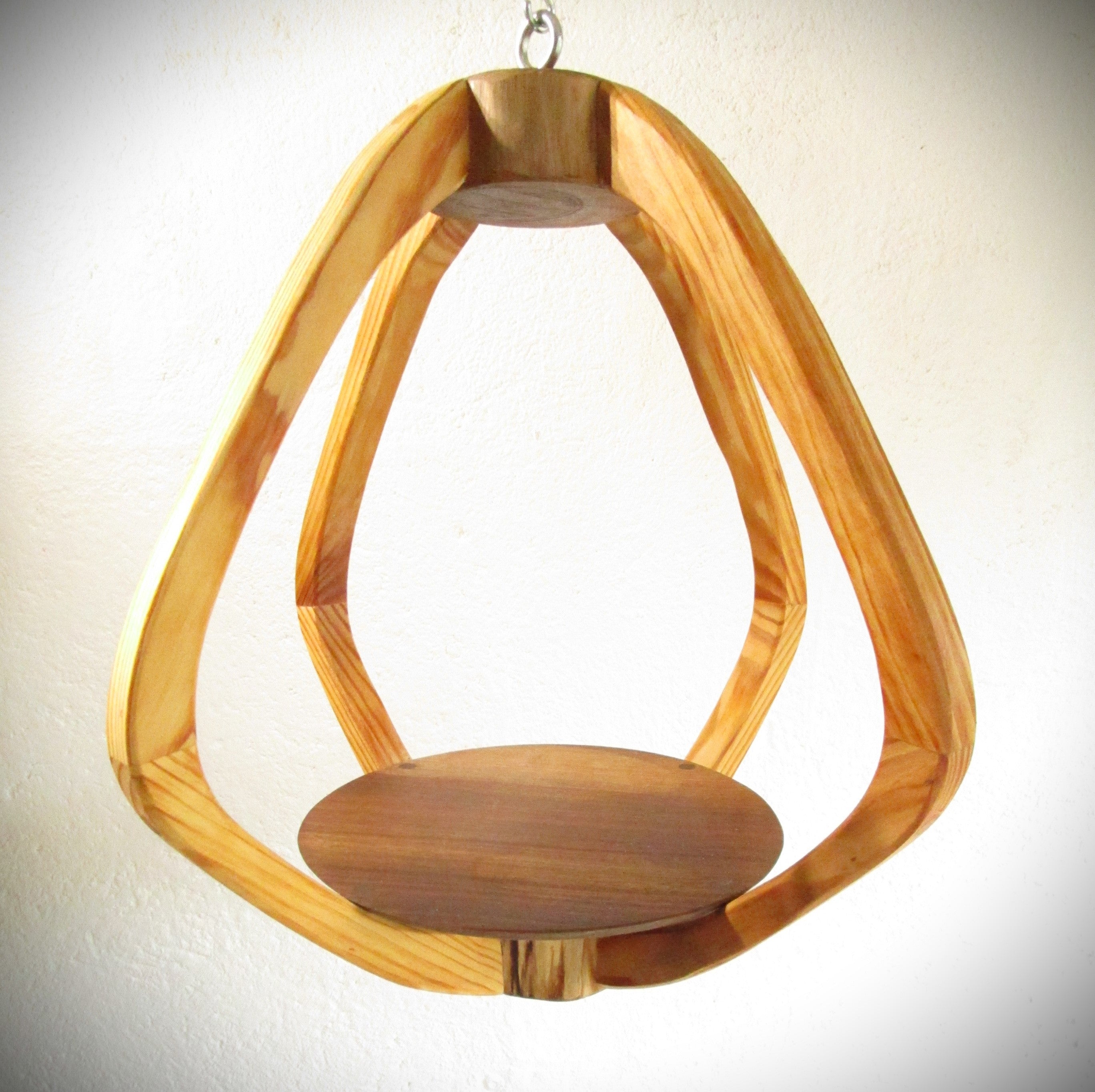 Suspension Bois 3 essences - H41cm x L37cm - S0010