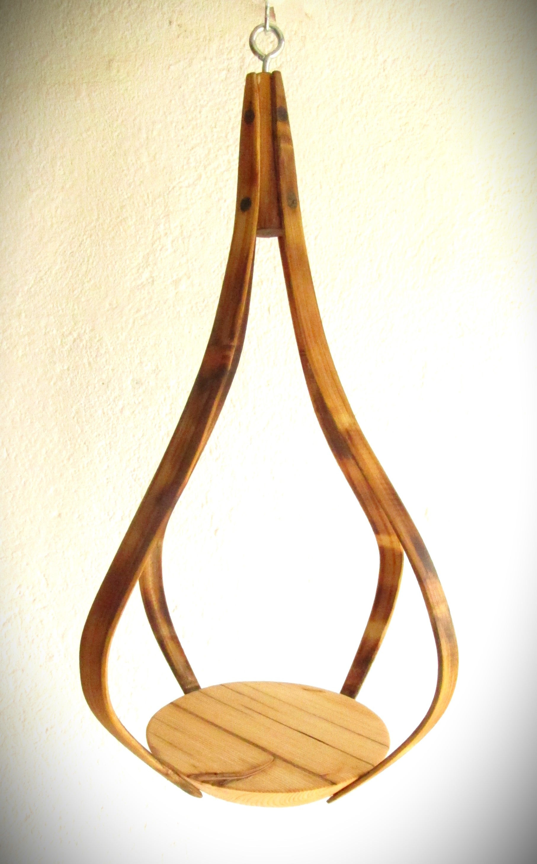 Suspension Bois 3 essences - H52cm x L30cm - S0013