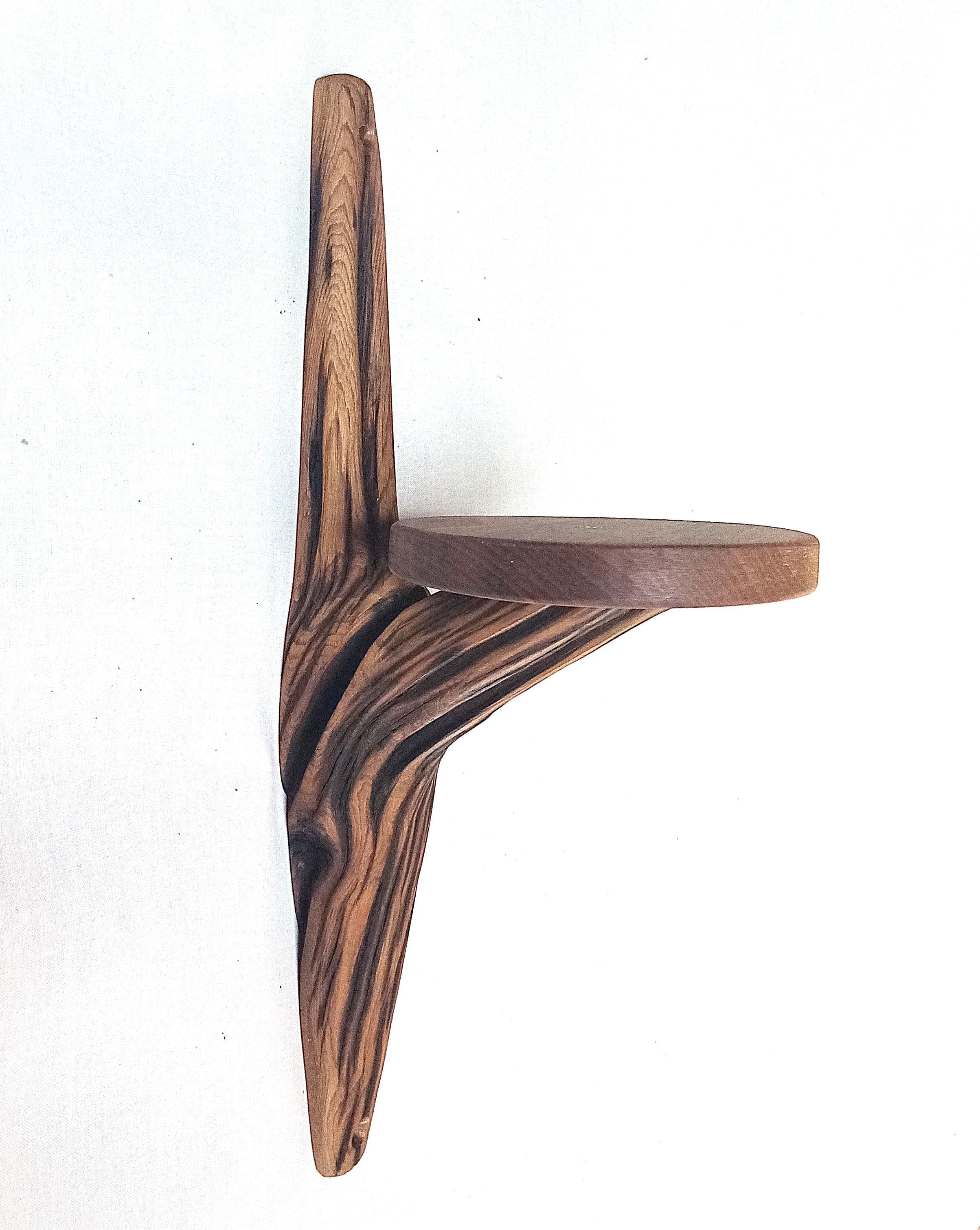 Etagère murale arborescente 1 plateau - H43cm - EA10