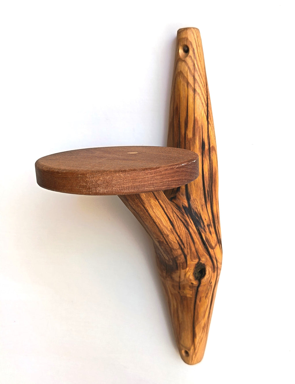 Etagère murale arborescente 1 plateau - H40cm x L13cm - EA11 Souffle des Bois