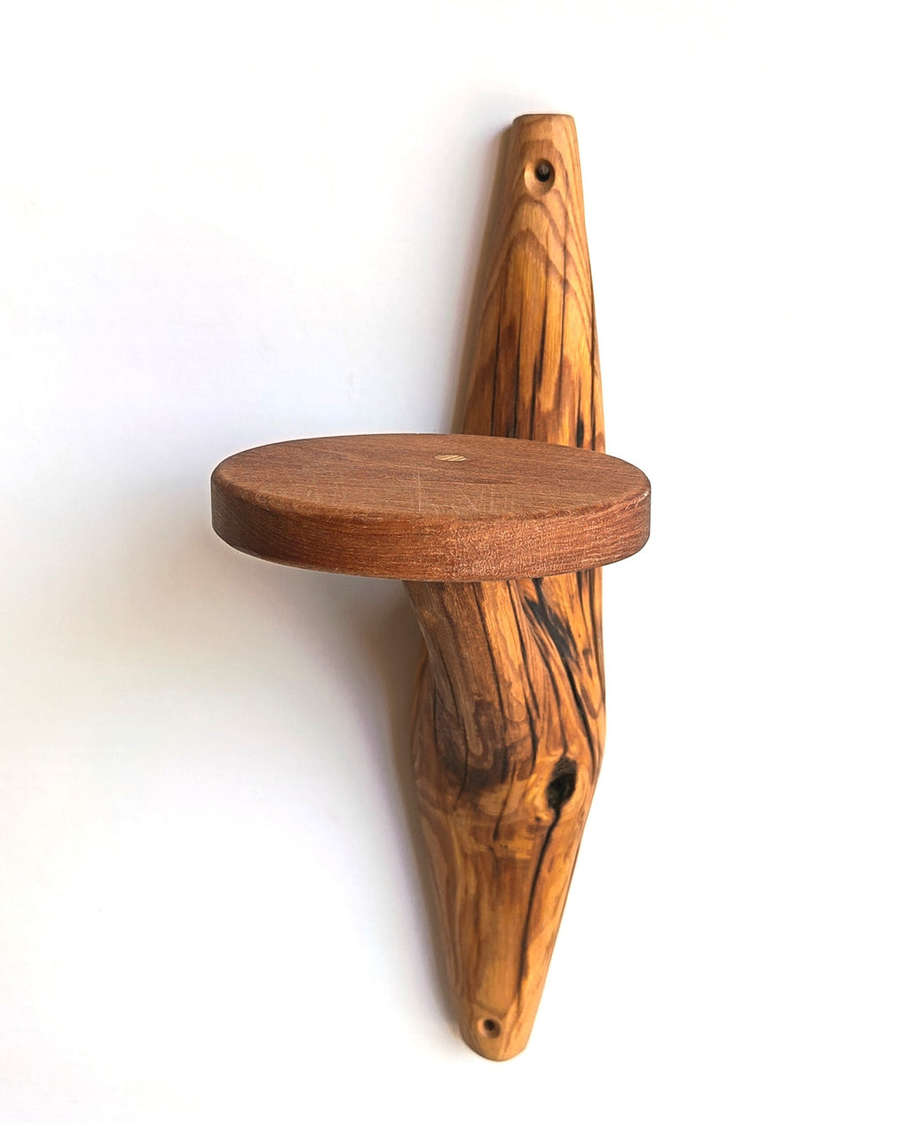 Etagère murale arborescente 1 plateau - H40cm x L13cm - EA11 Souffle des Bois