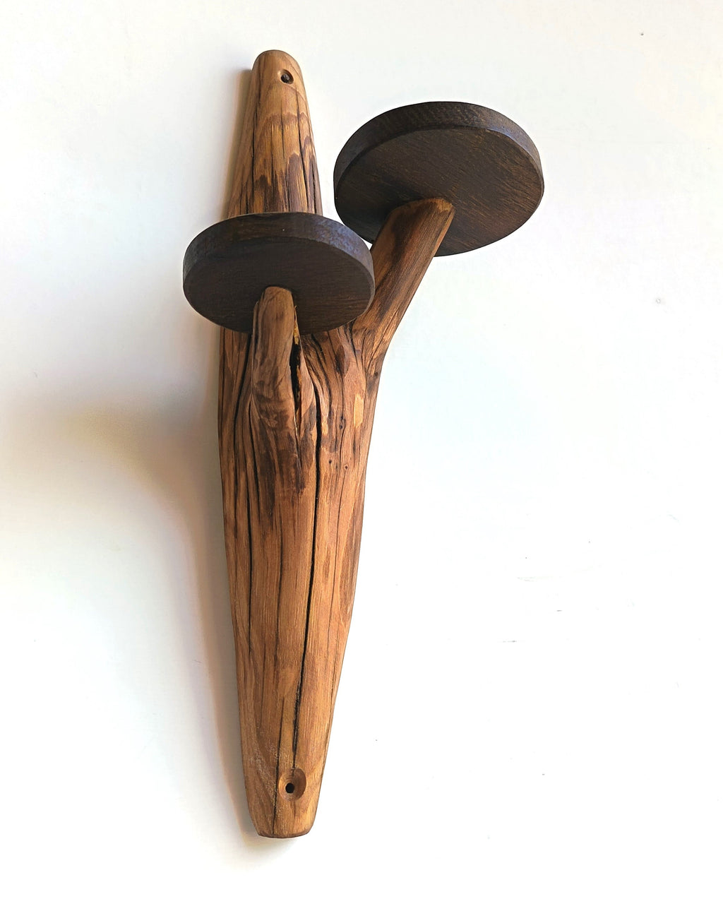 Etagère murale arborescente 2 plateaux - H42cm - EA12 Souffle des Bois