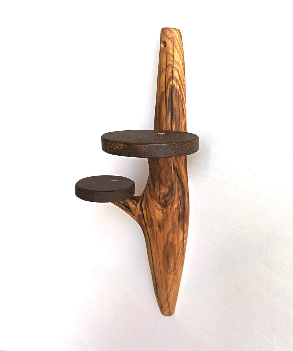 Etagère murale arborescente 2 plateaux - H42cm - EA12 Souffle des Bois