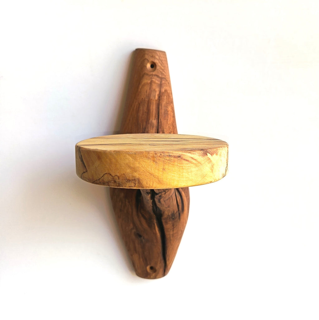 Etagère murale arborescente 1 plateau - H33cm x L 15cm - EA13 Souffle des Bois