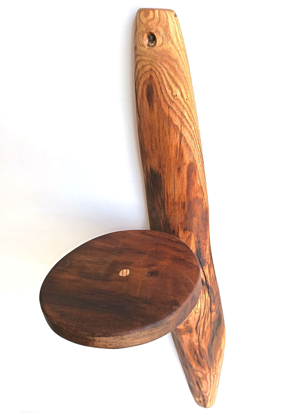 Etagère murale arborescente 1 plateau - H54cm x L13.5cm - EA14 Souffle des Bois