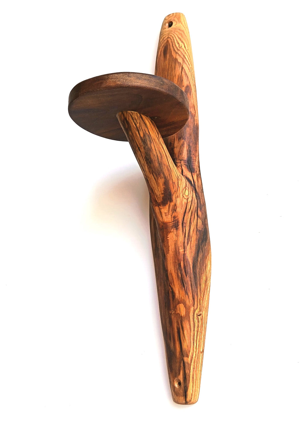 Etagère murale arborescente 1 plateau - H54cm x L13.5cm - EA14 Souffle des Bois
