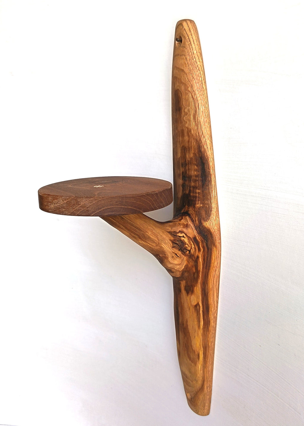 Etagère murale arborescente 1 plateau - H48cm x L13cm - EA15 Souffle des Bois