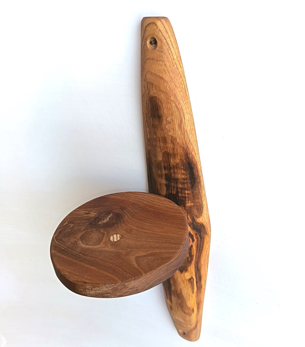 Etagère murale arborescente 1 plateau - H48cm x L13cm - EA15 Souffle des Bois