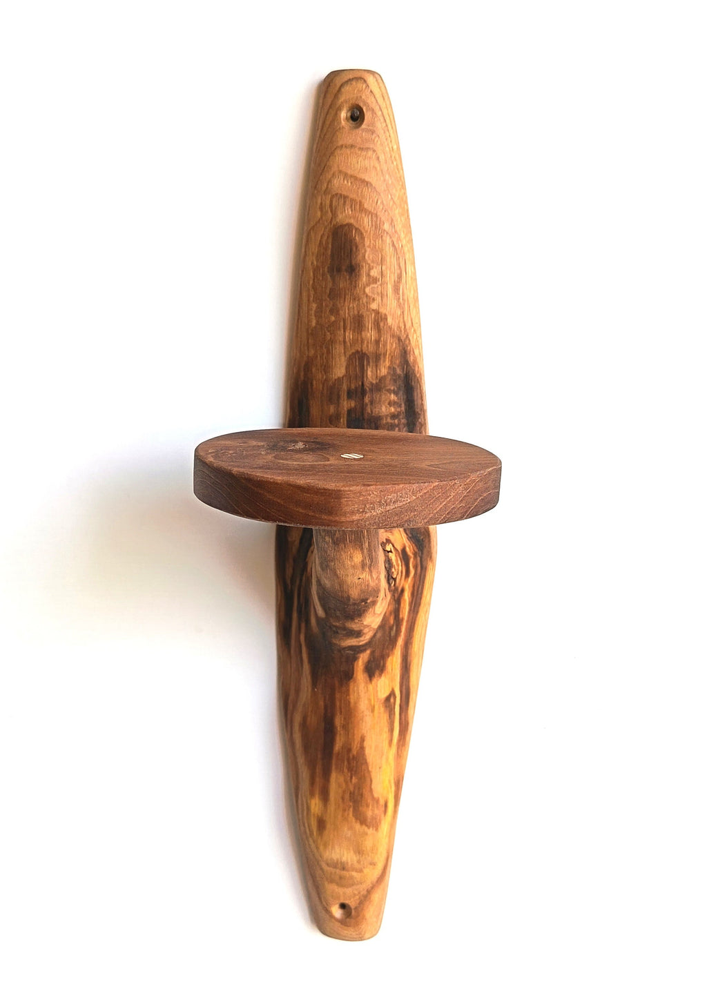 Etagère murale arborescente 1 plateau - H48cm x L13cm - EA15 Souffle des Bois
