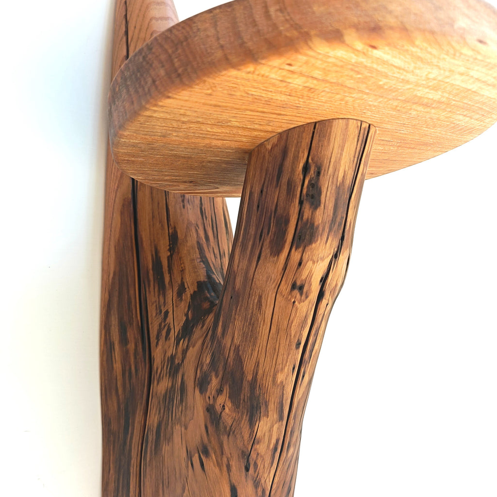 Etagère murale arborescente 1 plateau - H72cm x L22cm - EA18 Souffle des Bois
