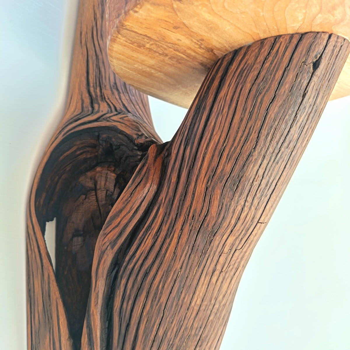 Etagère murale arborescente 1 plateau - H69cm x L25cm - EA19 Souffle des Bois