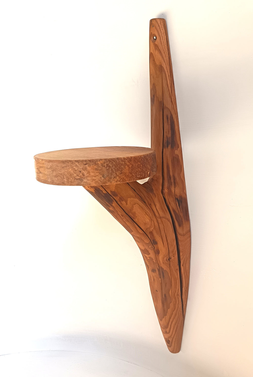 Etagère murale arborescente 1 plateau - H64cm x L18cm - EA22 Souffle des Bois