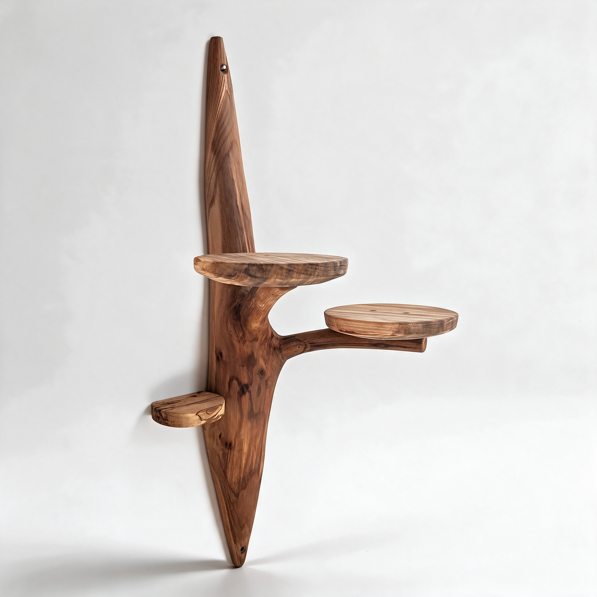 Etagère murale arborescente 3 plateaux - H67cm x L30cm - EA23 Souffle des Bois