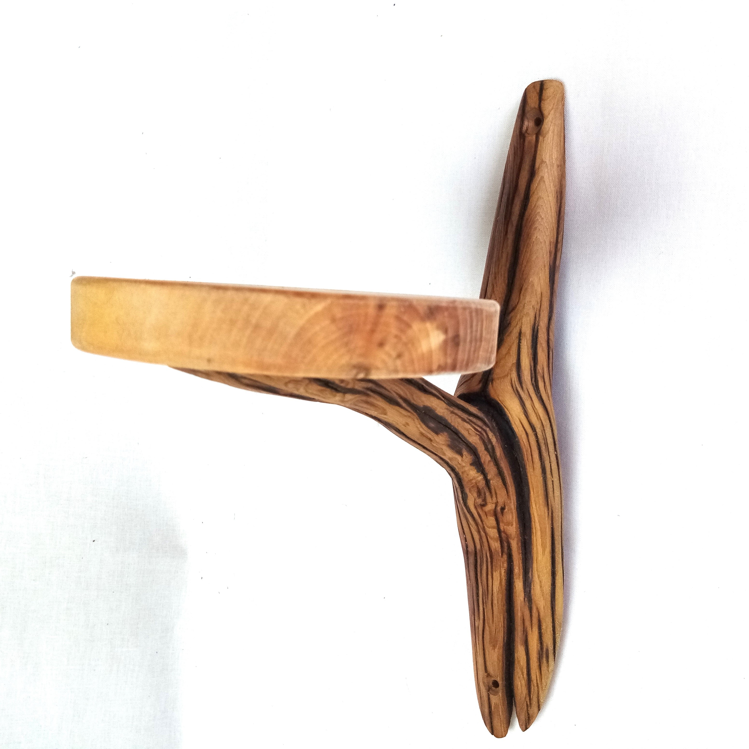 Etagère murale arborescente 1 plateau - H33cm - EA3