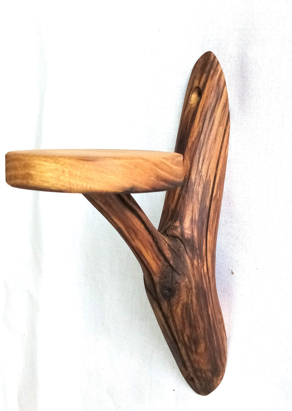 Etagère murale arborescente 1 plateau - H26cm - EA5 Souffle des Bois