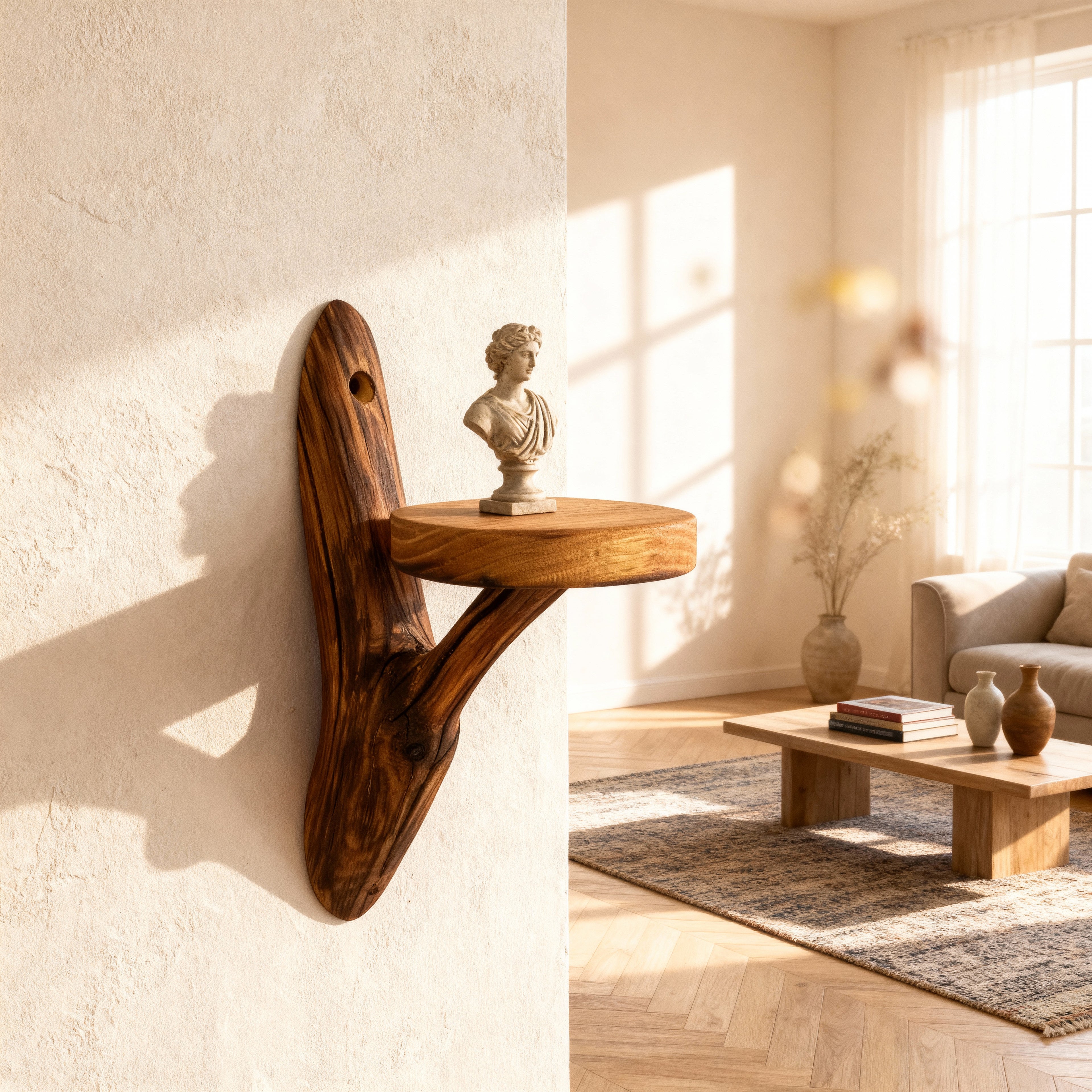 Etagère murale arborescente 1 plateau - H26cm - EA5