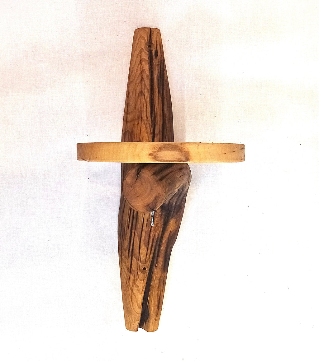 Etagère murale arborescente 1 plateau - H44cm - EA7 Souffle des Bois