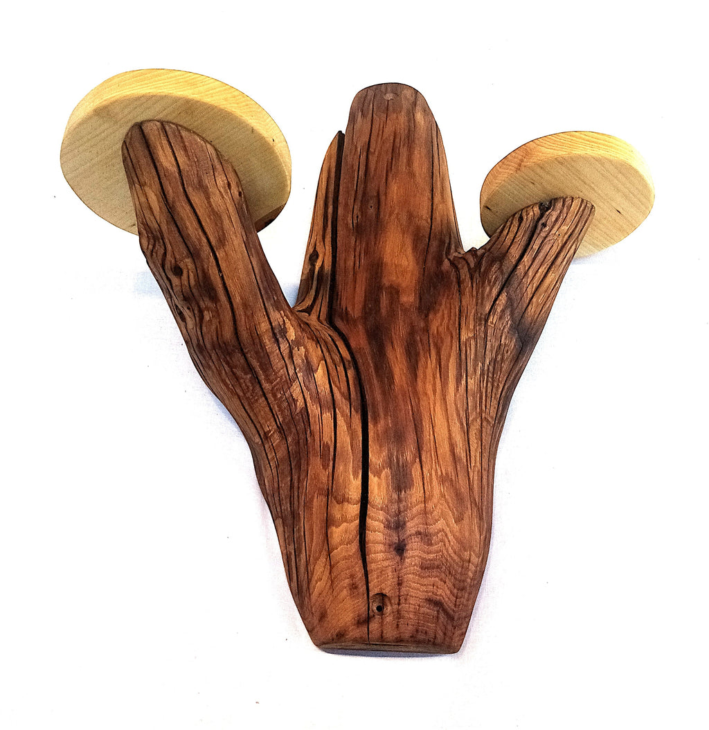 Etagère murale arborescente 2 plateaux - H53cm - EA8 Souffle des Bois
