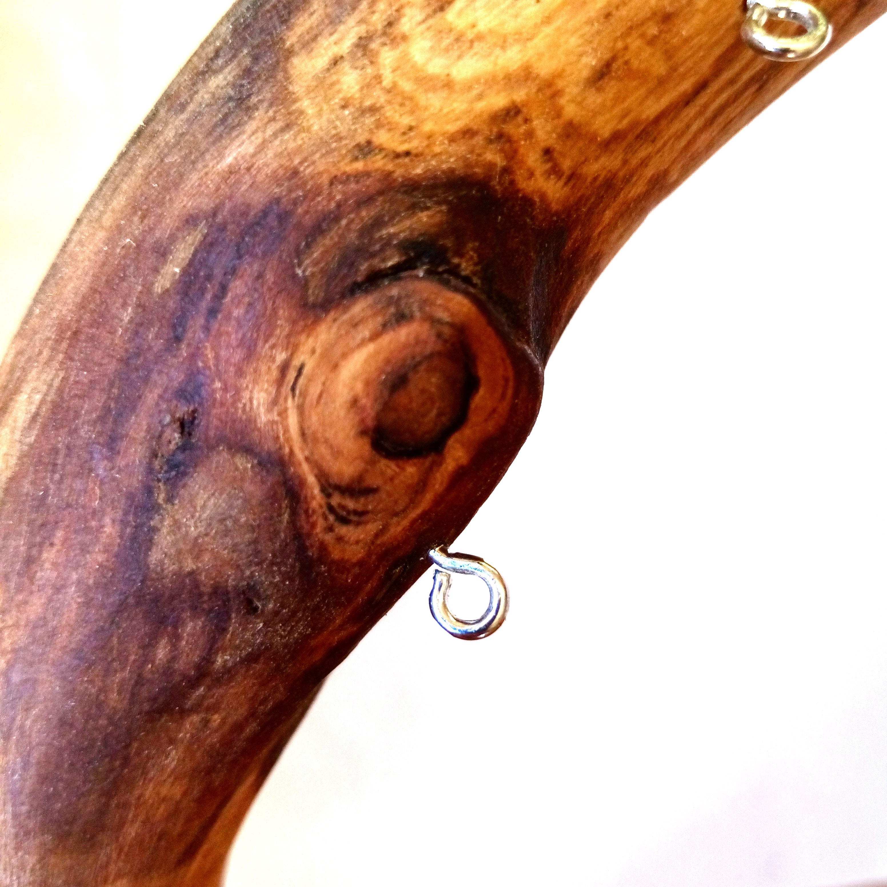 Porte boucles d'oreilles sur pied - 18 attaches- Largeur 50cm - Hauteur 40cm