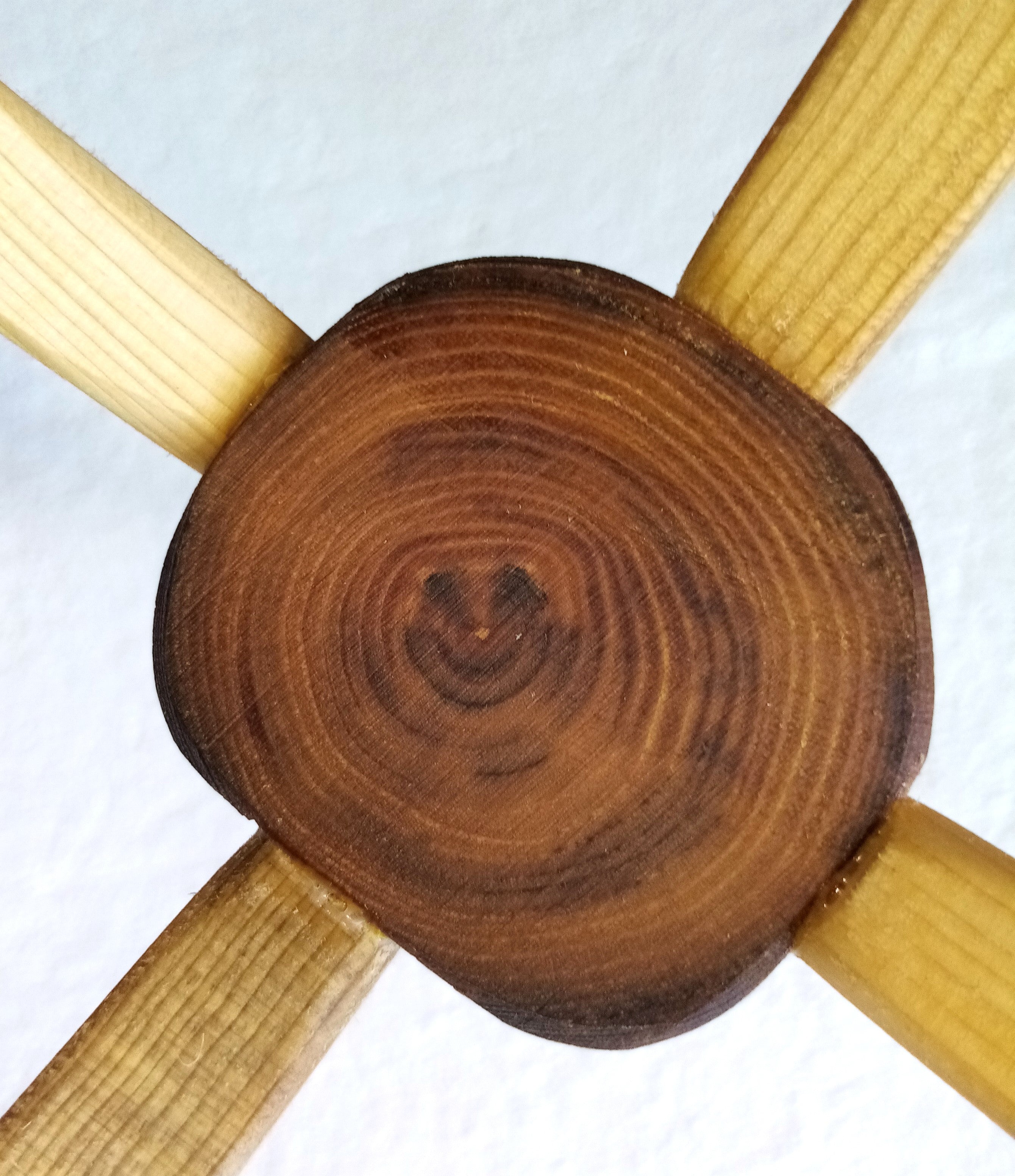 Suspension pour Plantes en Bois Design - H50cm x L28cm - S023