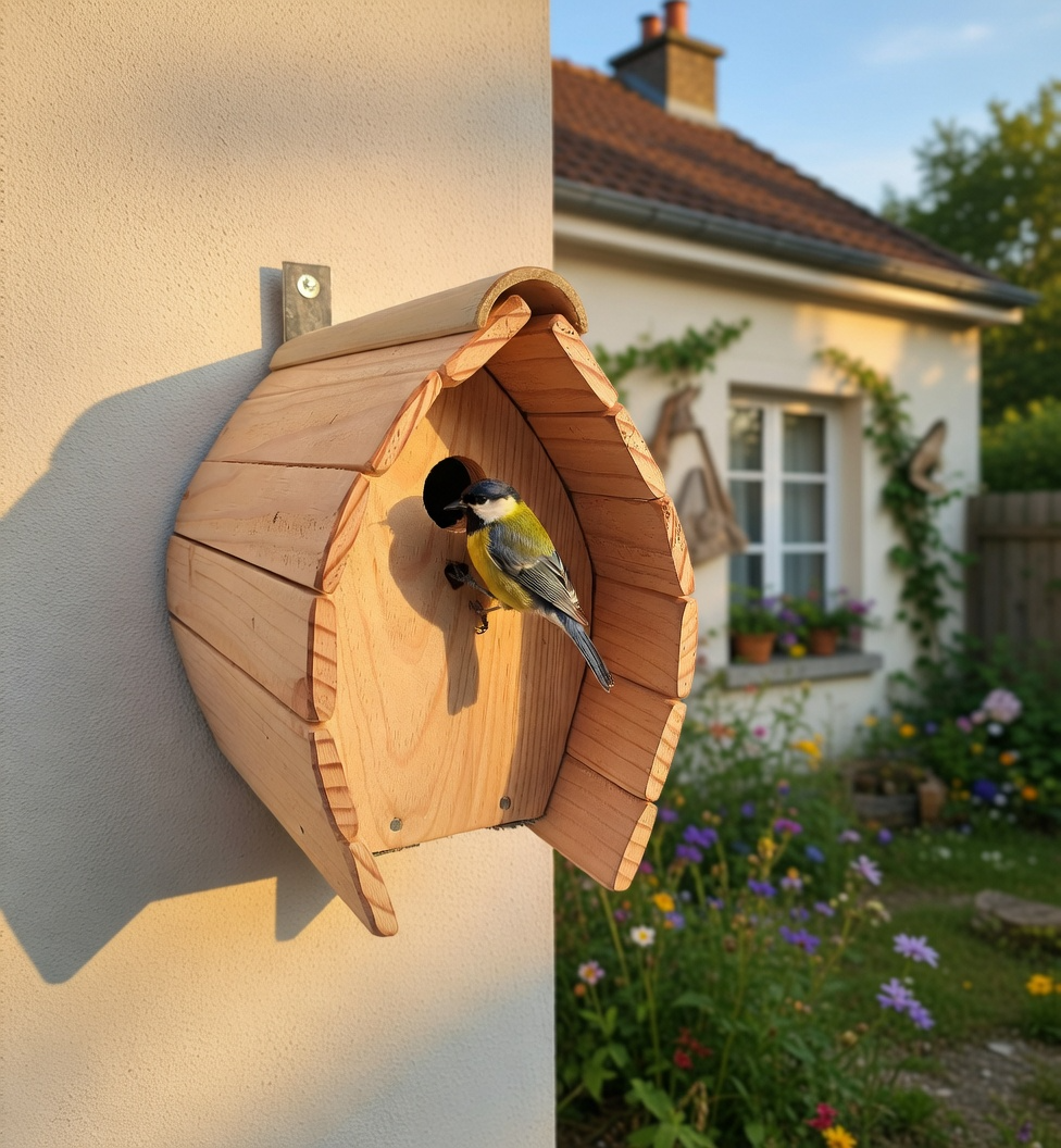 wasserdichter Meisennistkasten