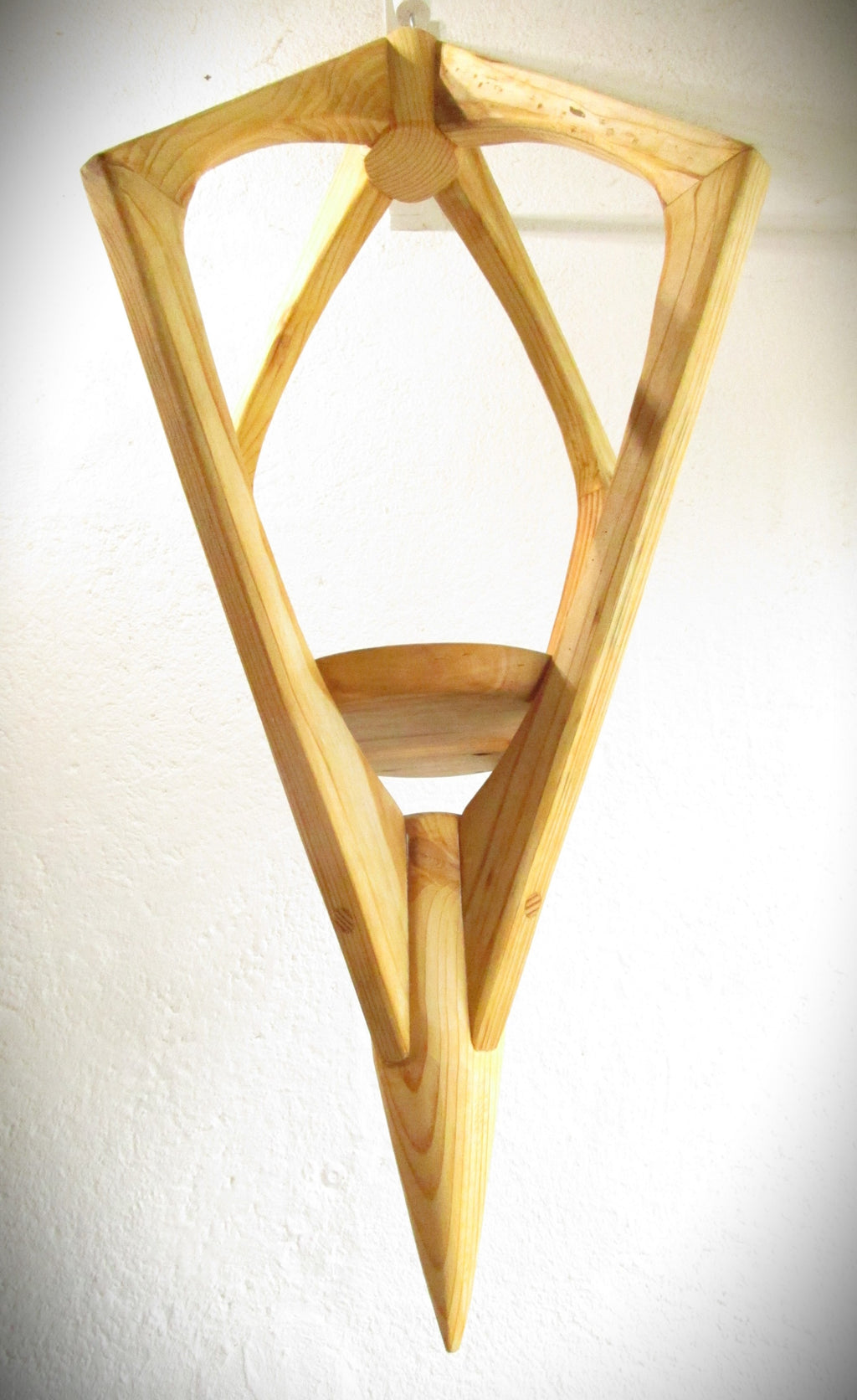 Suspension Bois tout sapin - H73cm x L40cm S002