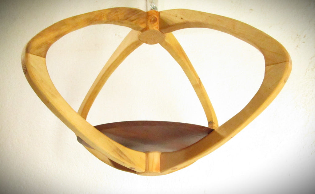 Suspension Bois Sapin - H37cm x L51cm - S003