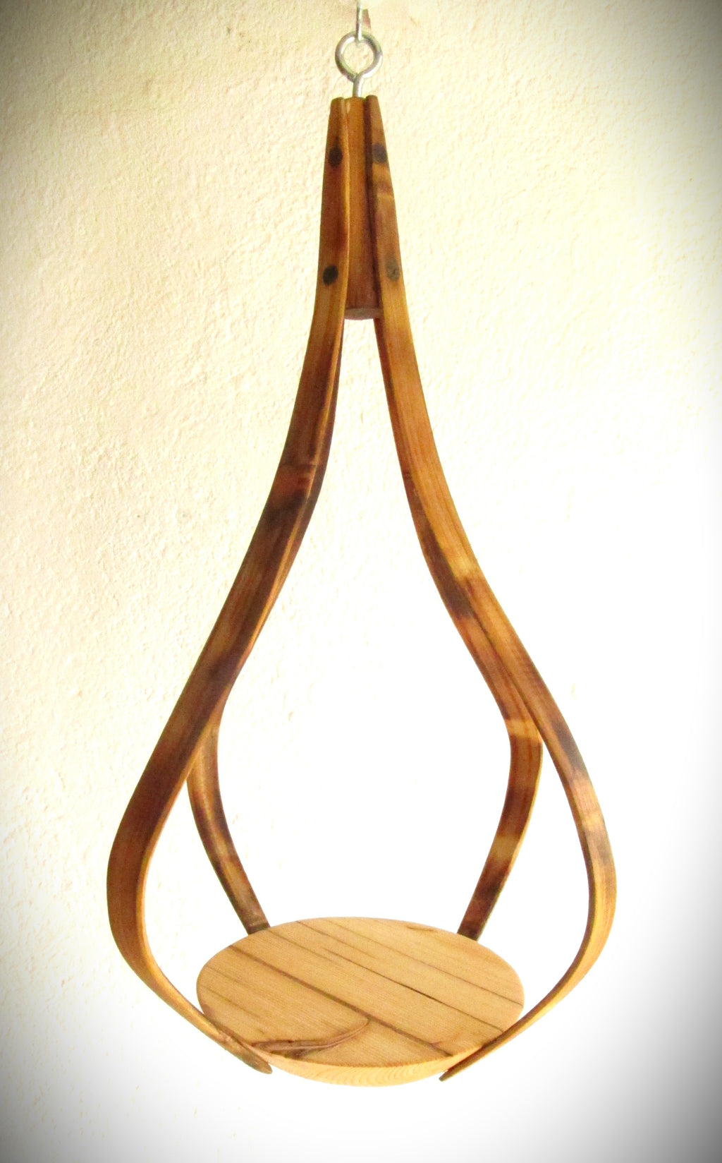 Suspension Bois 3 essences - H52cm x L30cm - S0013