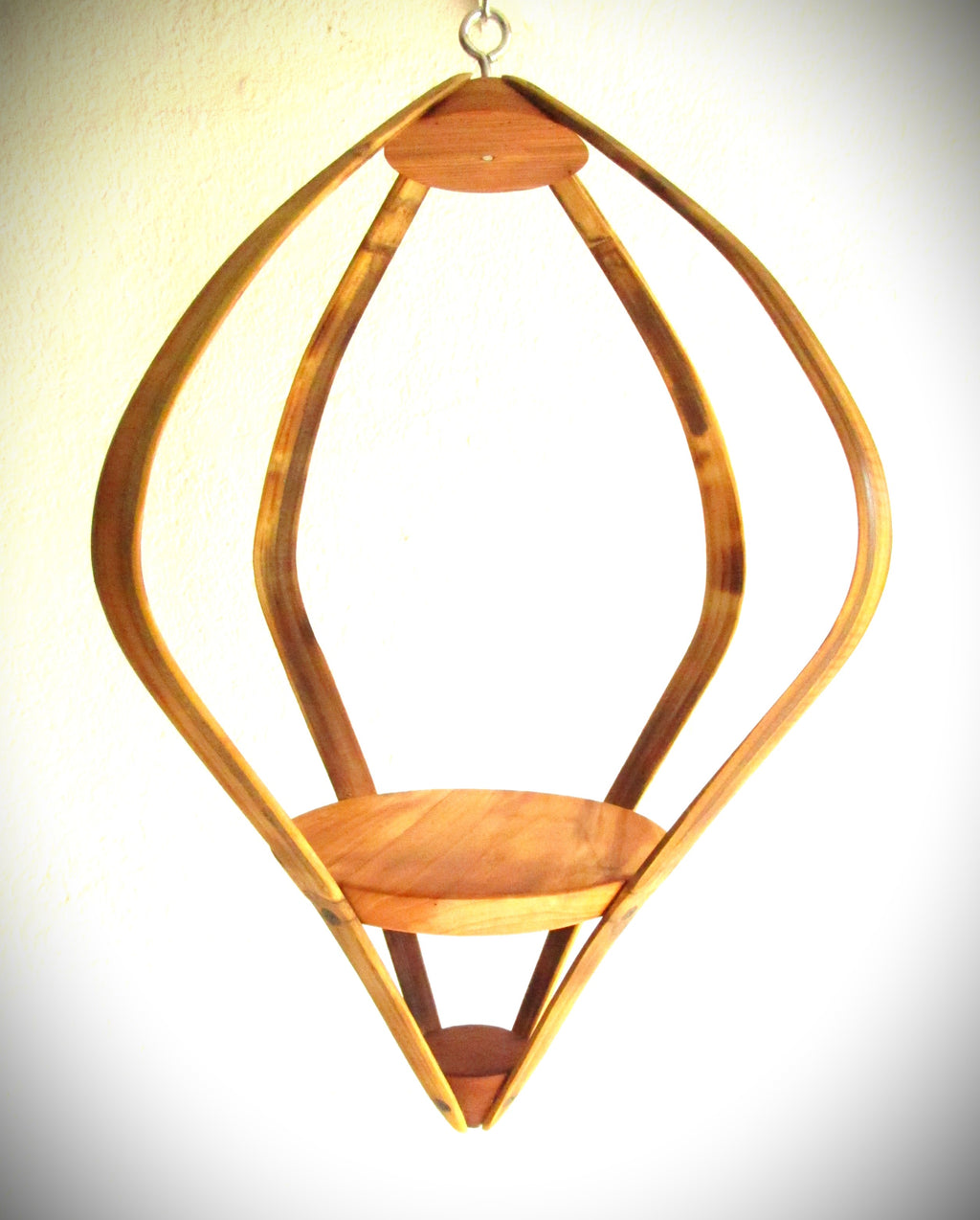 Suspension Bois 3 essences - H53cm x L37cm - S017
