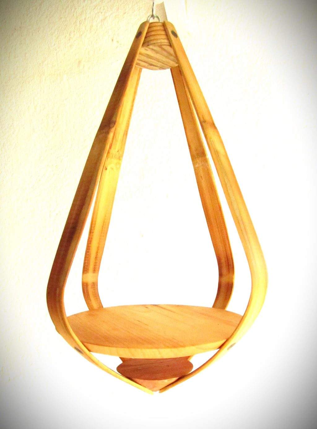 Suspension Bois 3 essences - H41cm x L25cm - S018