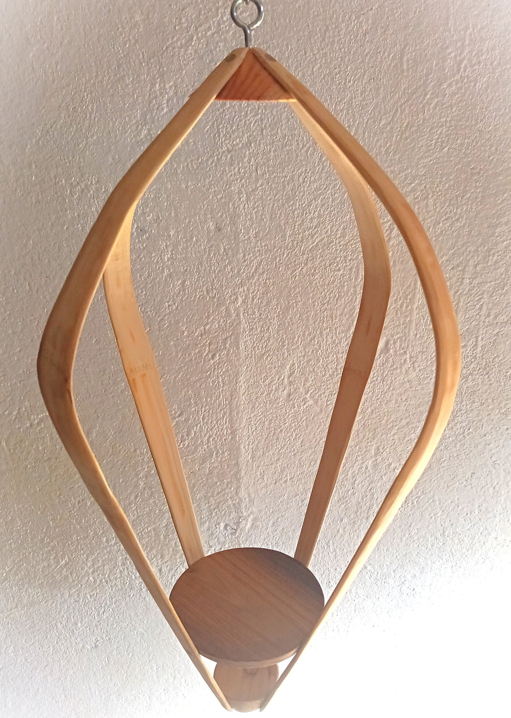 Suspension pour Plantes en Bois Design - H66cm x L37cm - S025