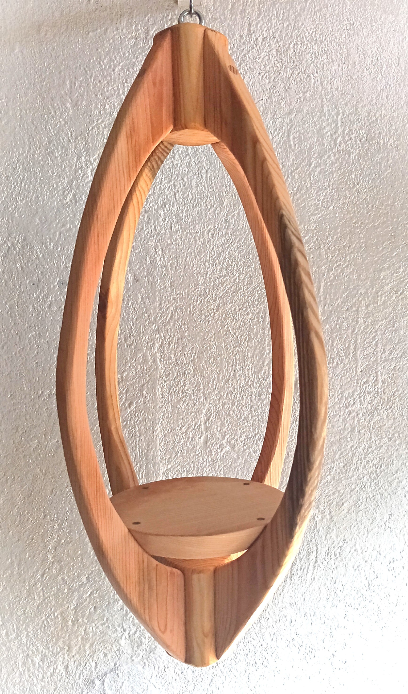 Suspension pour Plantes en Bois Design - H59cm x L29cm - S027