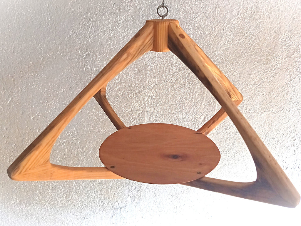 Suspension pour Plantes en Bois Design - H38cm x L61cm - S029