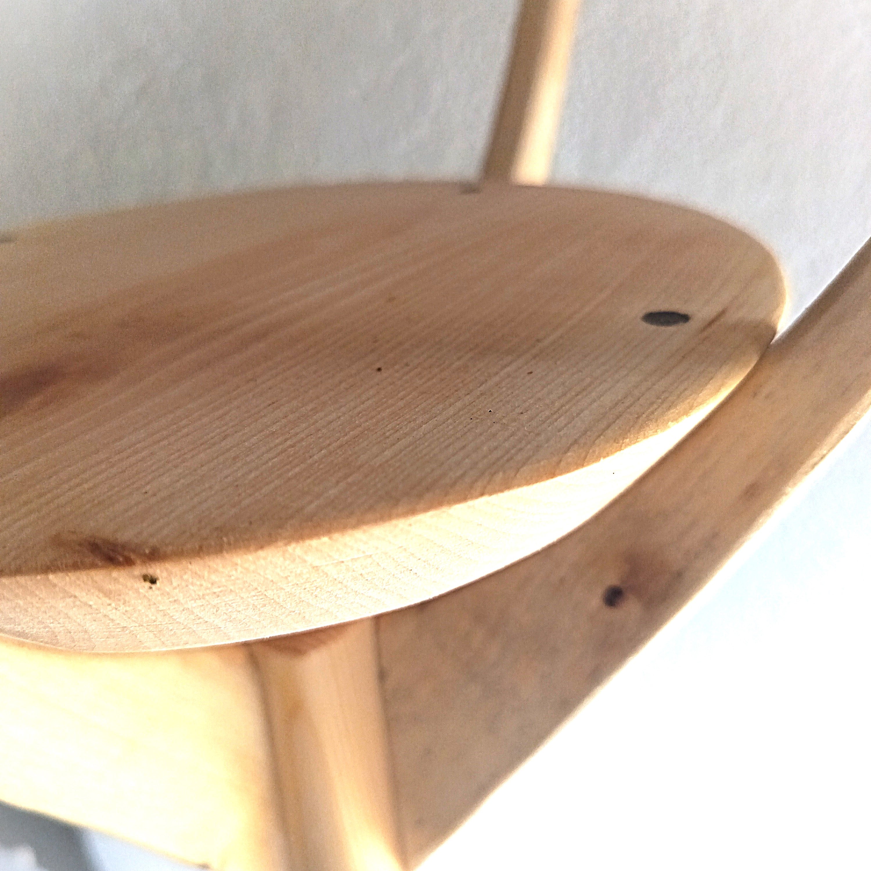 Suspension pour Plantes en Bois Design - H68cm x L46cm - S030