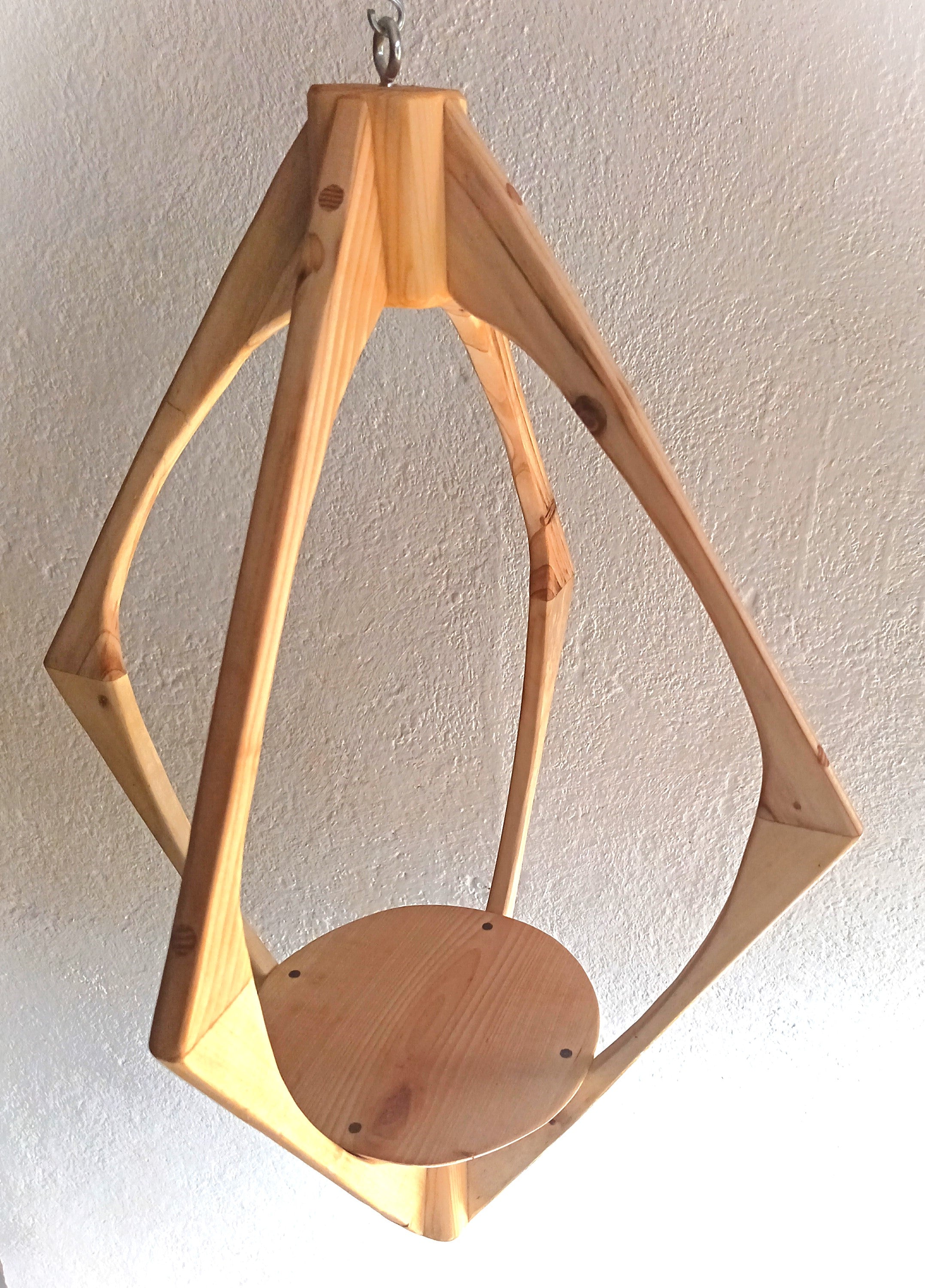 Suspension pour Plantes en Bois Design - H68cm x L46cm - S030