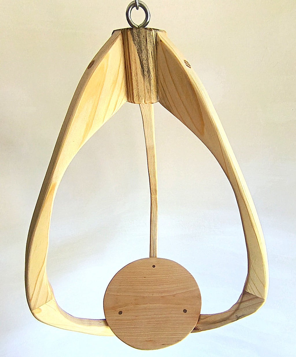 Suspension pour plantes en bois massif S046 - Design aérien - (H59cmxL34cm)