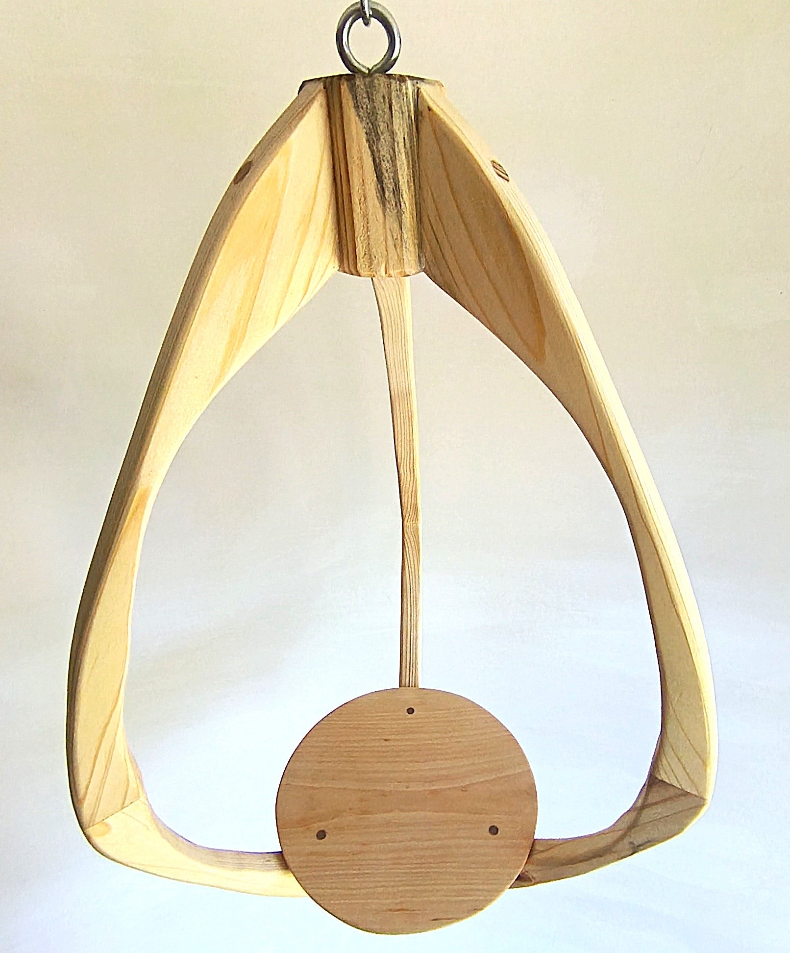 Suspension pour plantes en bois massif S046 - Design aérien - (H59cmxL34cm)