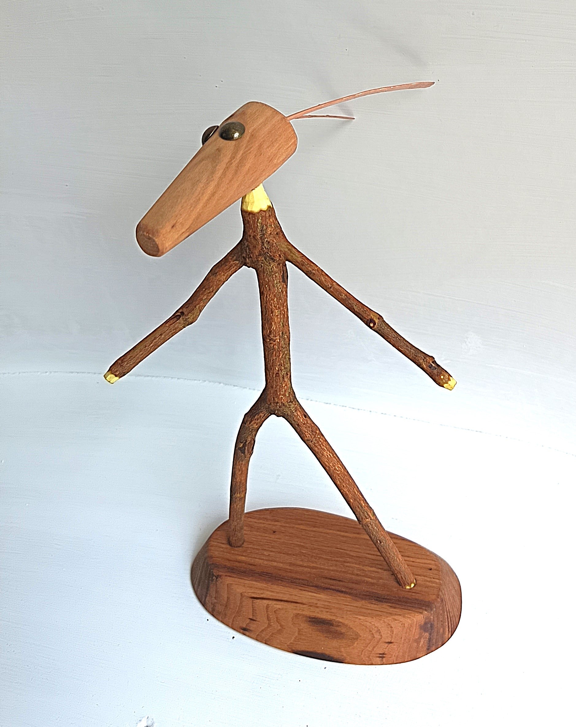 Wanilkeke — Figurine Totémique en Bois Naturel