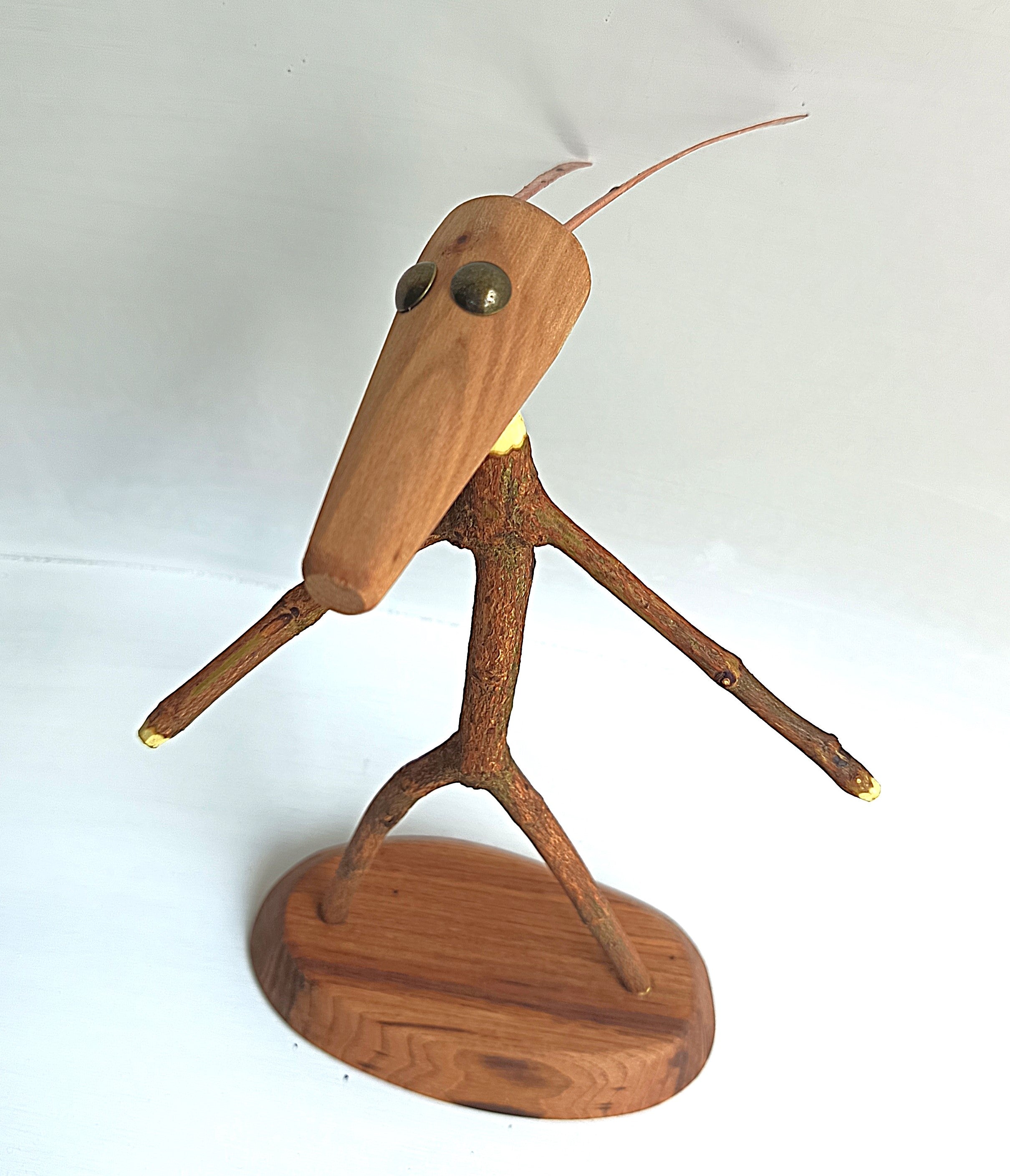 Wanilkeke — Figurine Totémique en Bois Naturel