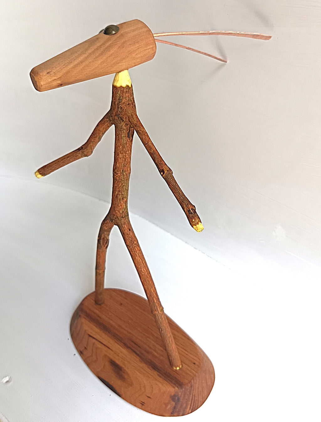 Wanilkeke — Figurine Totémique en Bois Naturel