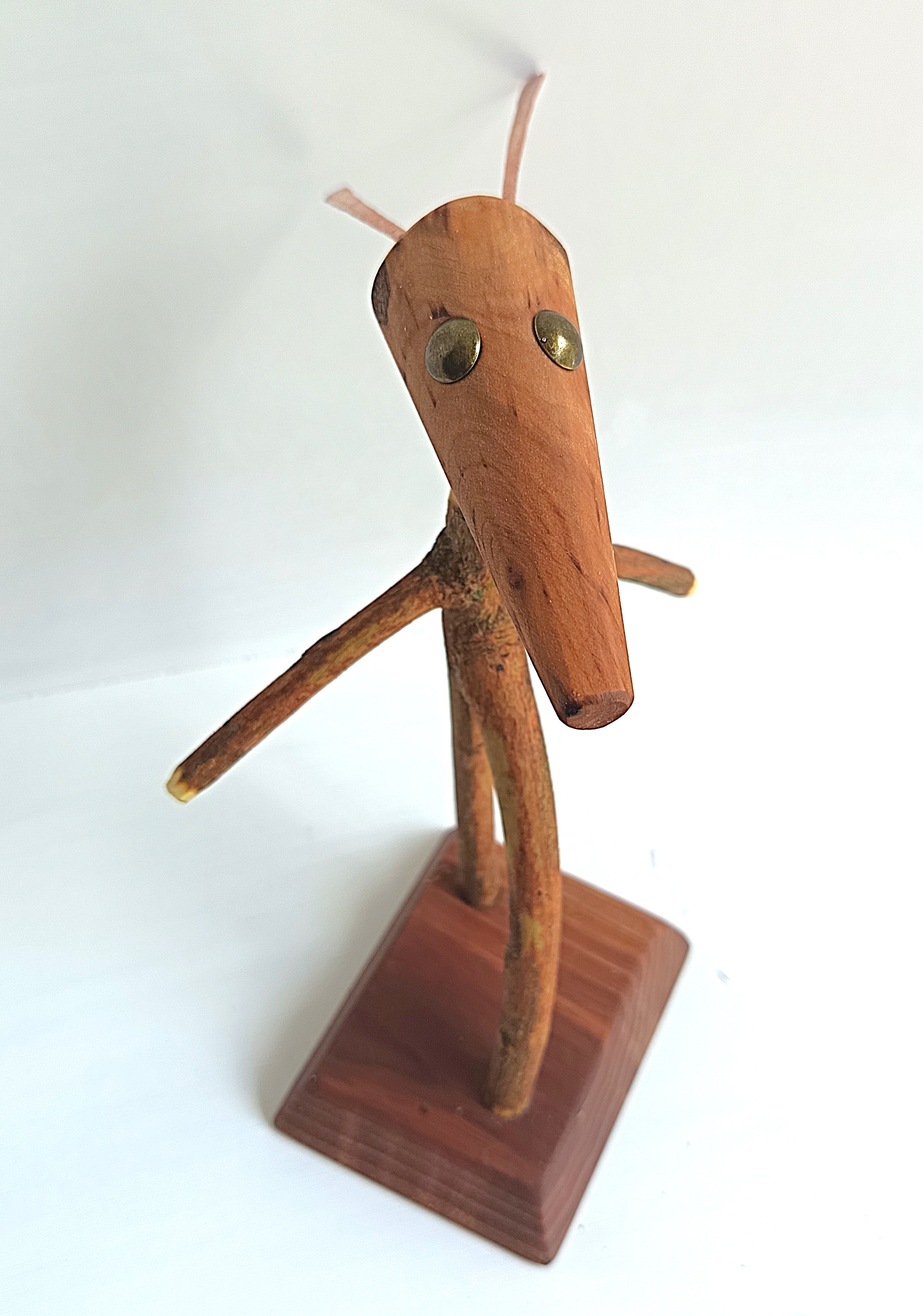 Wanilkeke — Figurine Totémique en Bois Naturel 2