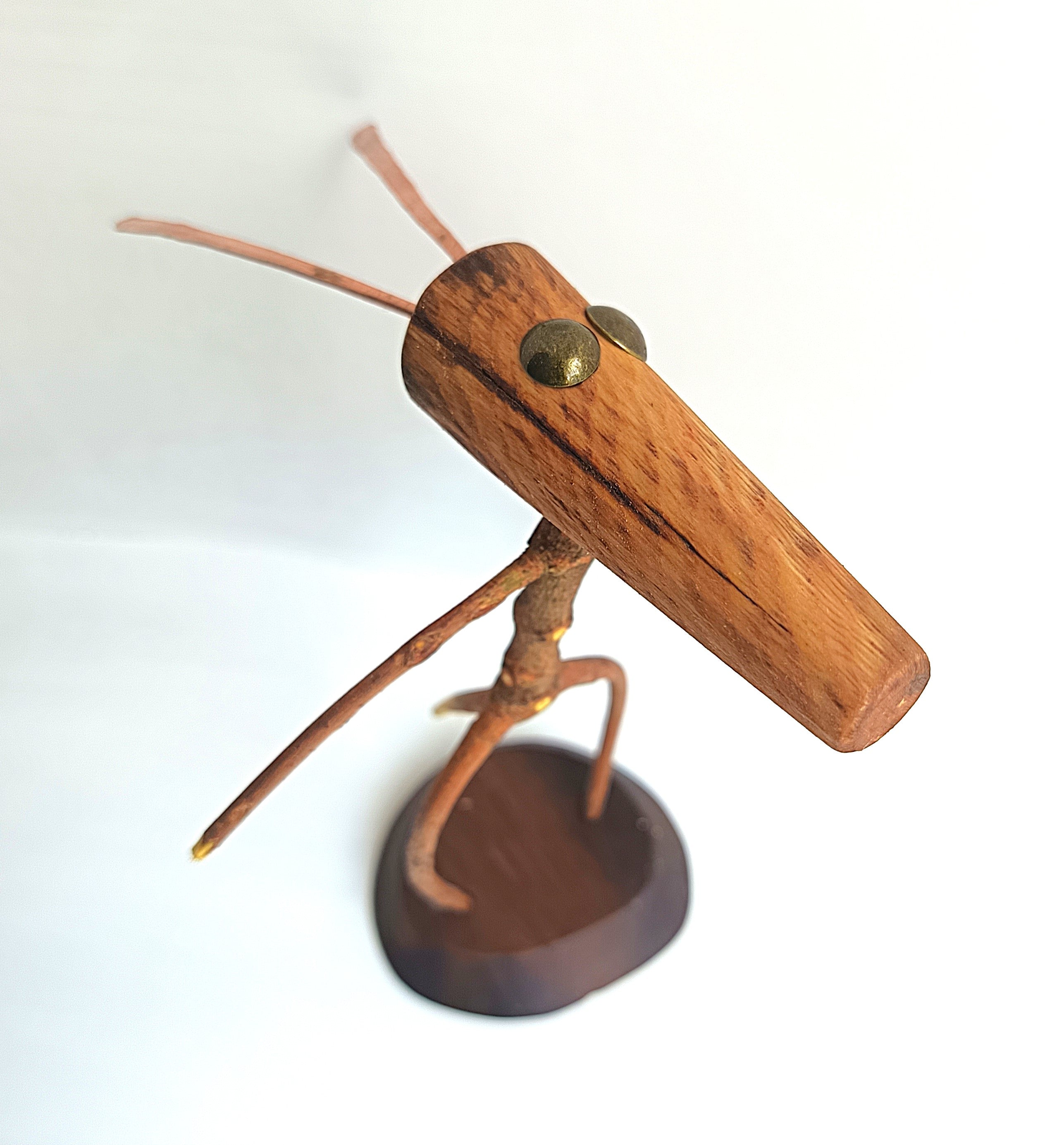 Wanilkeke — Figurine Totémique en Bois Naturel - 3