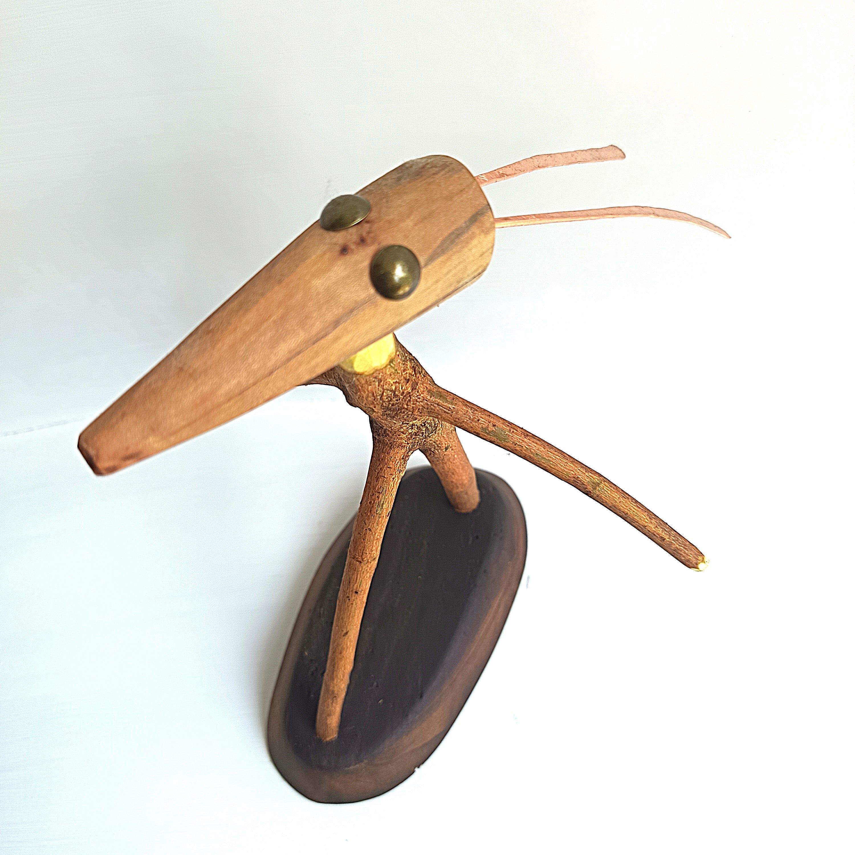 Wanilkeke — Figurine Totémique en Bois Naturel - 5