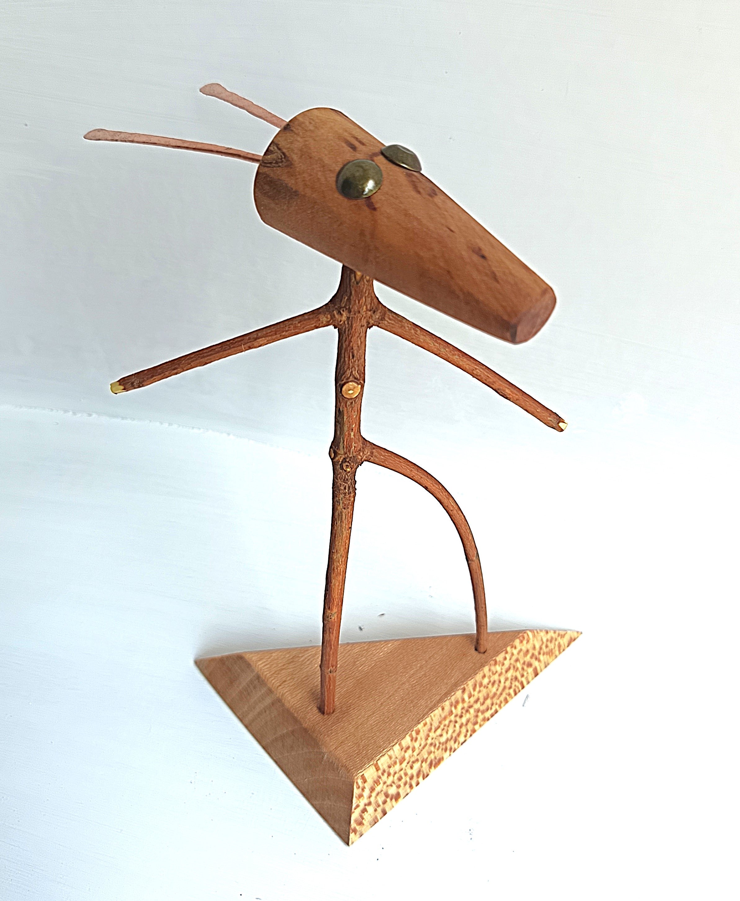 Wanilkeke — Figurine Totémique en Bois Naturel - 6