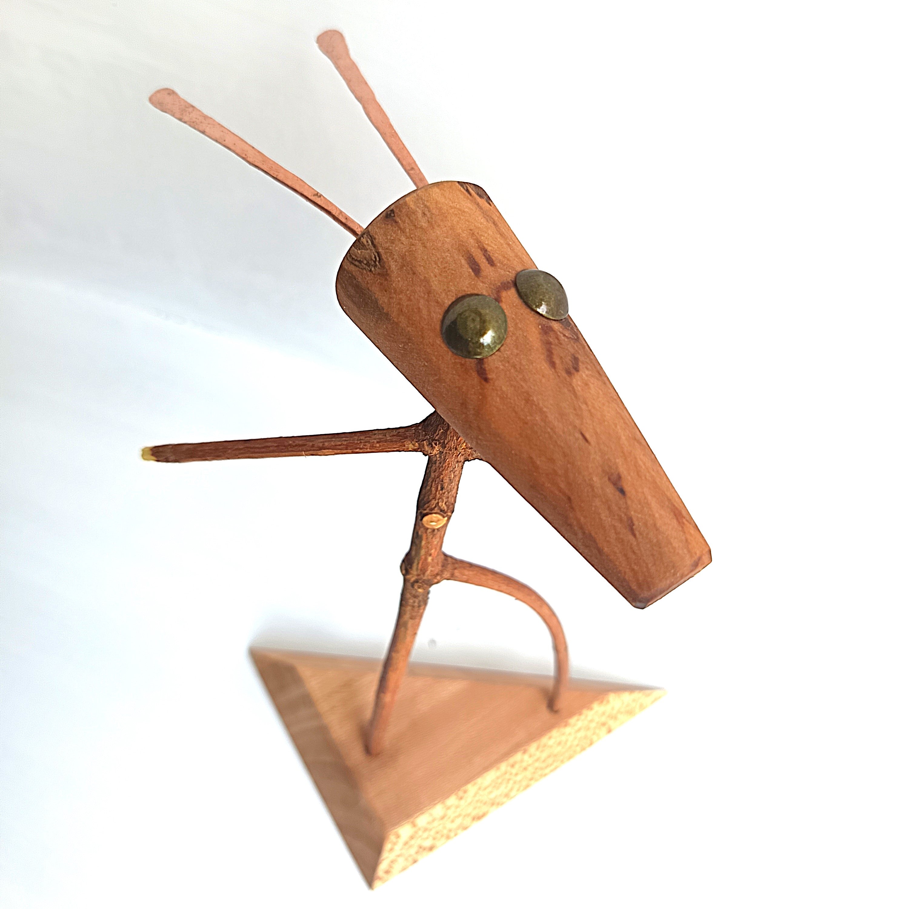 Wanilkeke — Figurine Totémique en Bois Naturel - 6