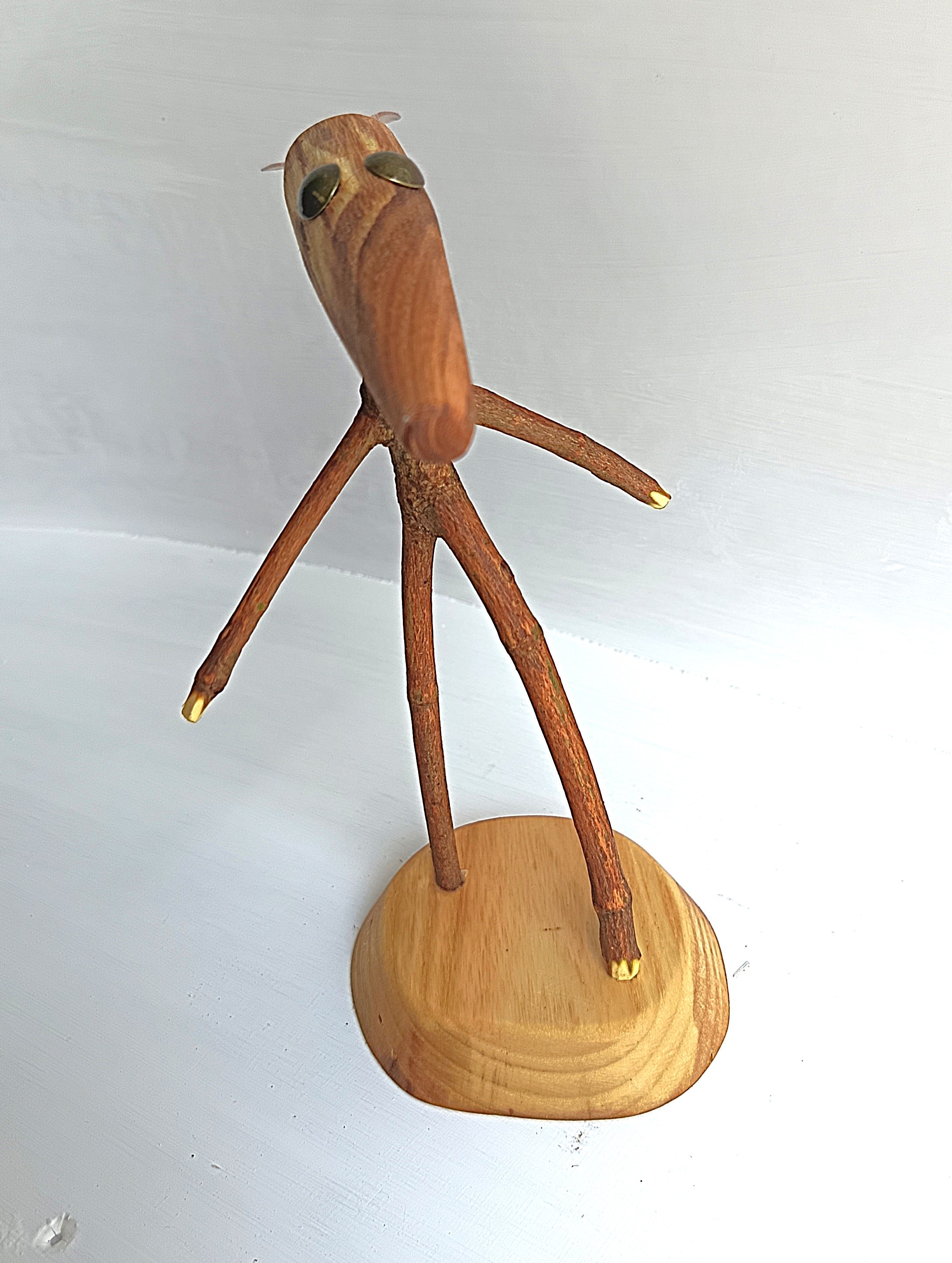 Wanilkeke — Figurine Totémique en Bois Naturel - 7