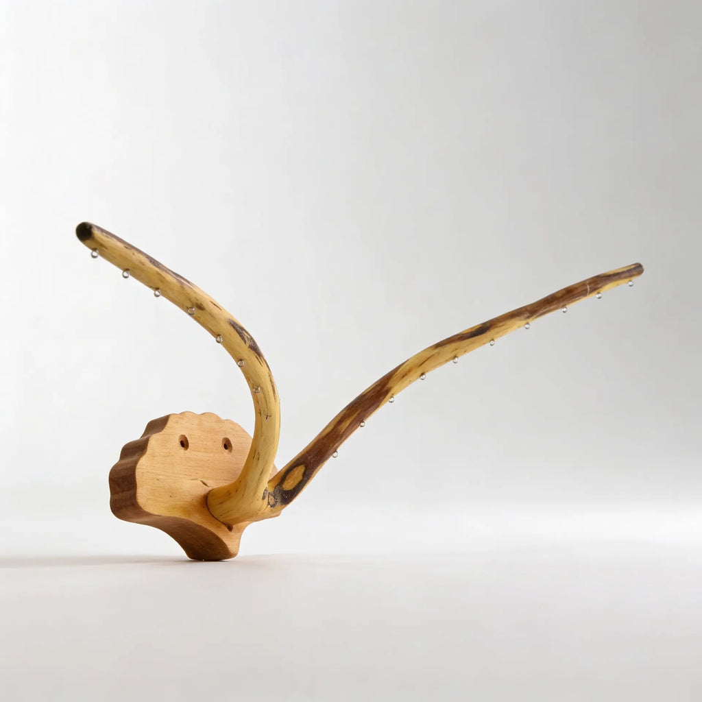Rangement boucles d'oreilles mural - 19 attaches Souffle des Bois
